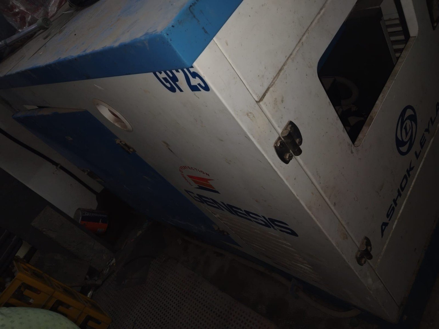 Ashok Leyland DG set – detail view