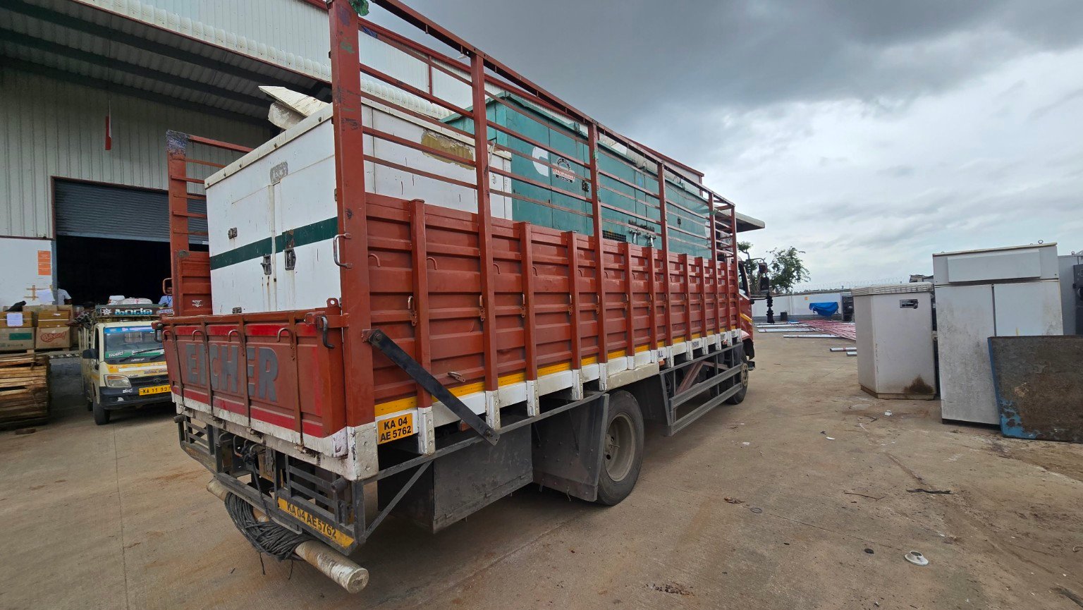 DG set transport – side view